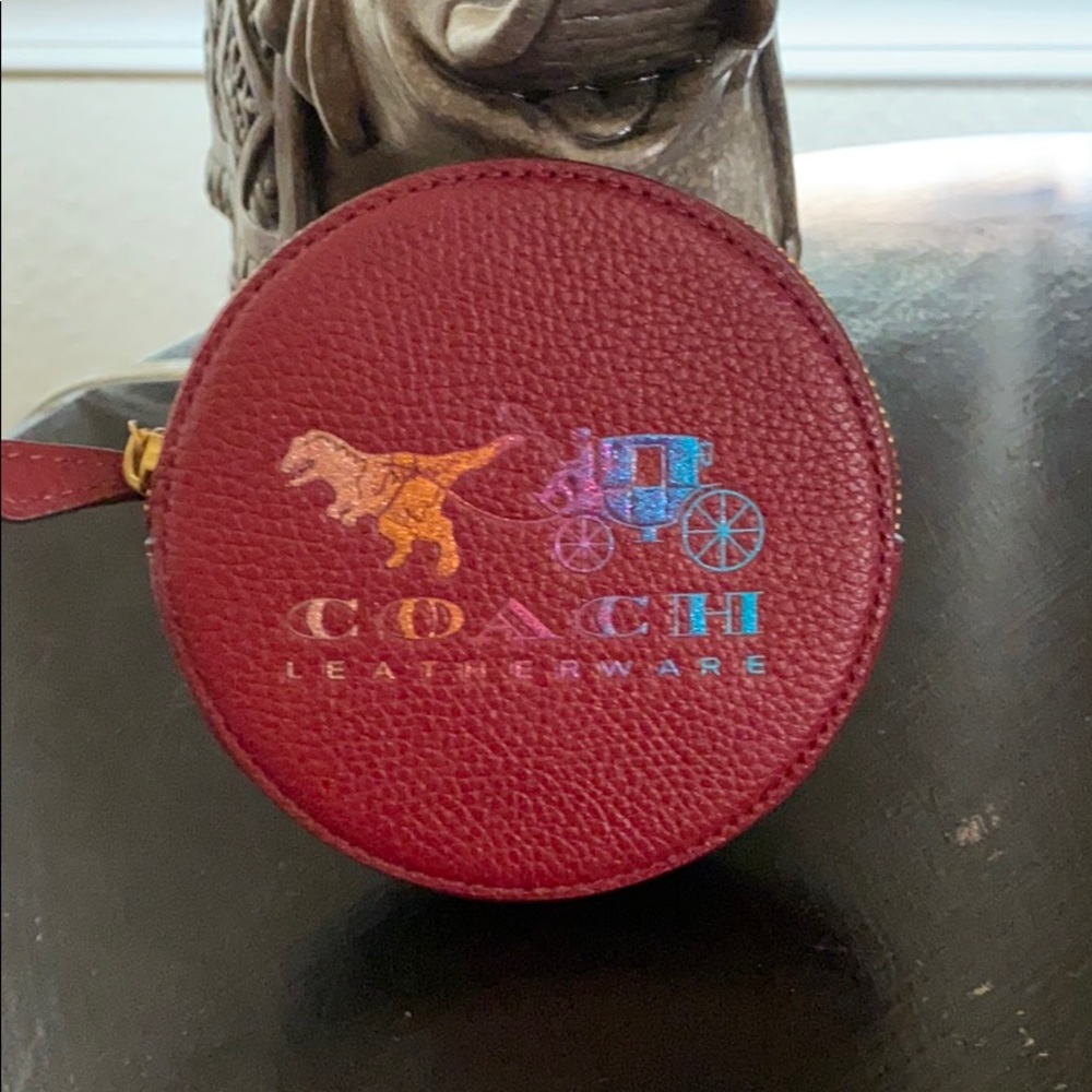 Coach Leather Rexy Coin Purse